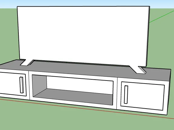 TV with stand
