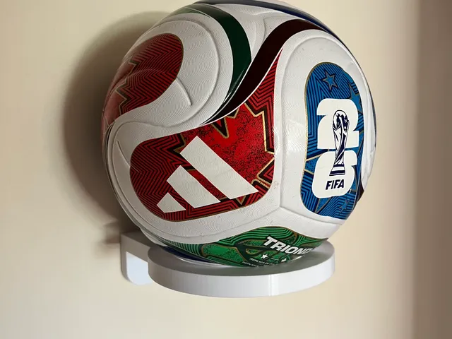 Football Soccer ball wall display stand hanger