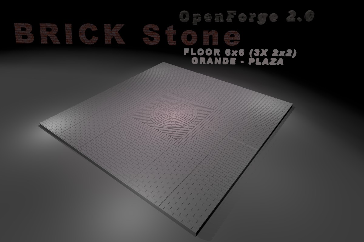 OpenForge 2.0 BRICK Stone Grande PLAZZA