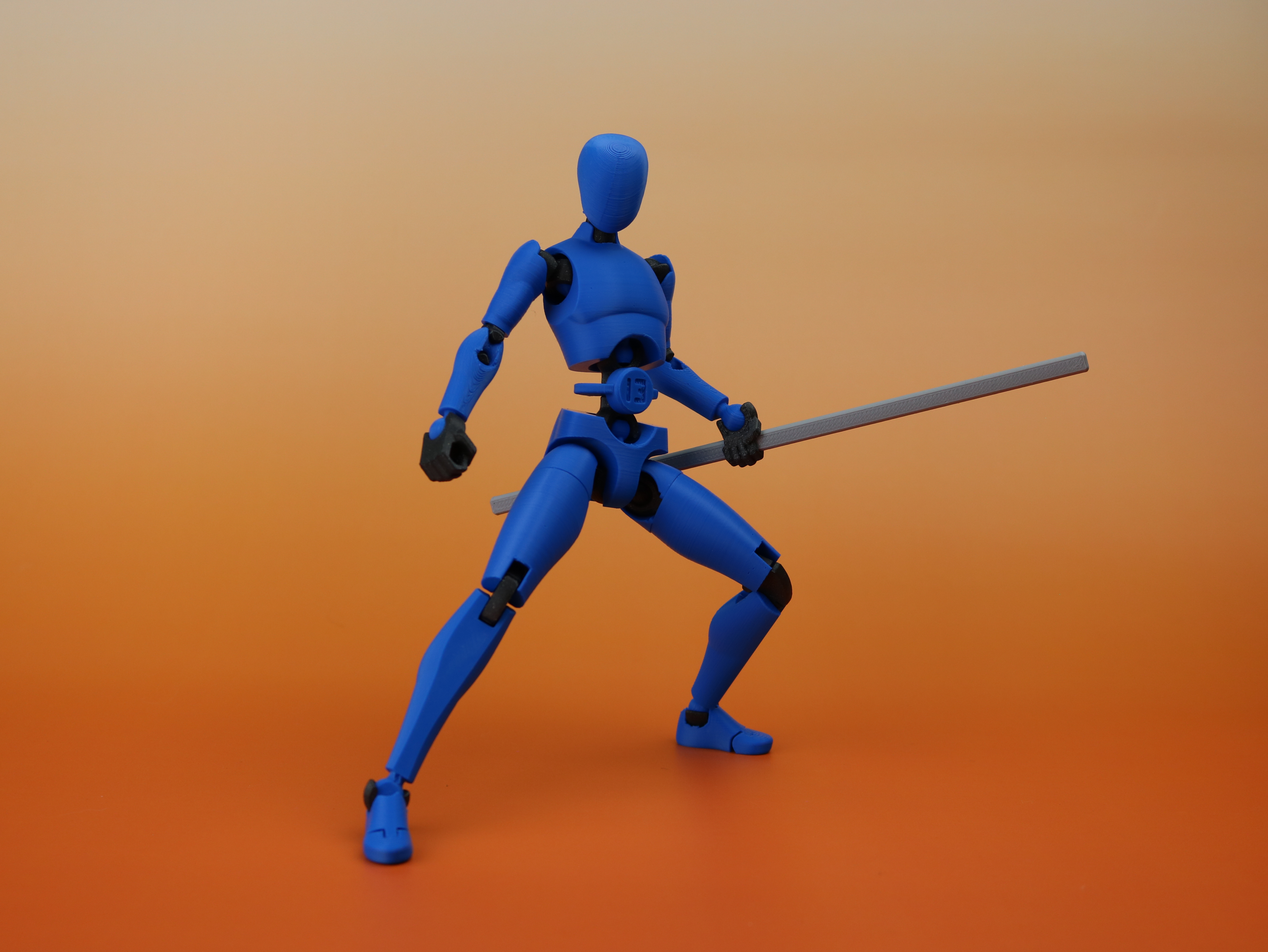 CARBON 13 Printable Jointed Figure - Type M - Beta files
