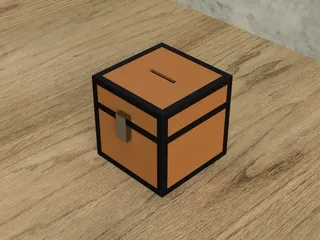 Minecraft Chest Bank : : Baby Products