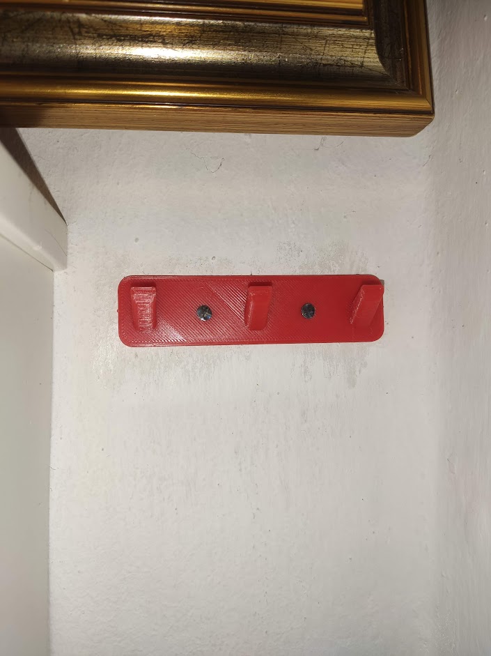 Wall Hook by batteria_ Download free STL model