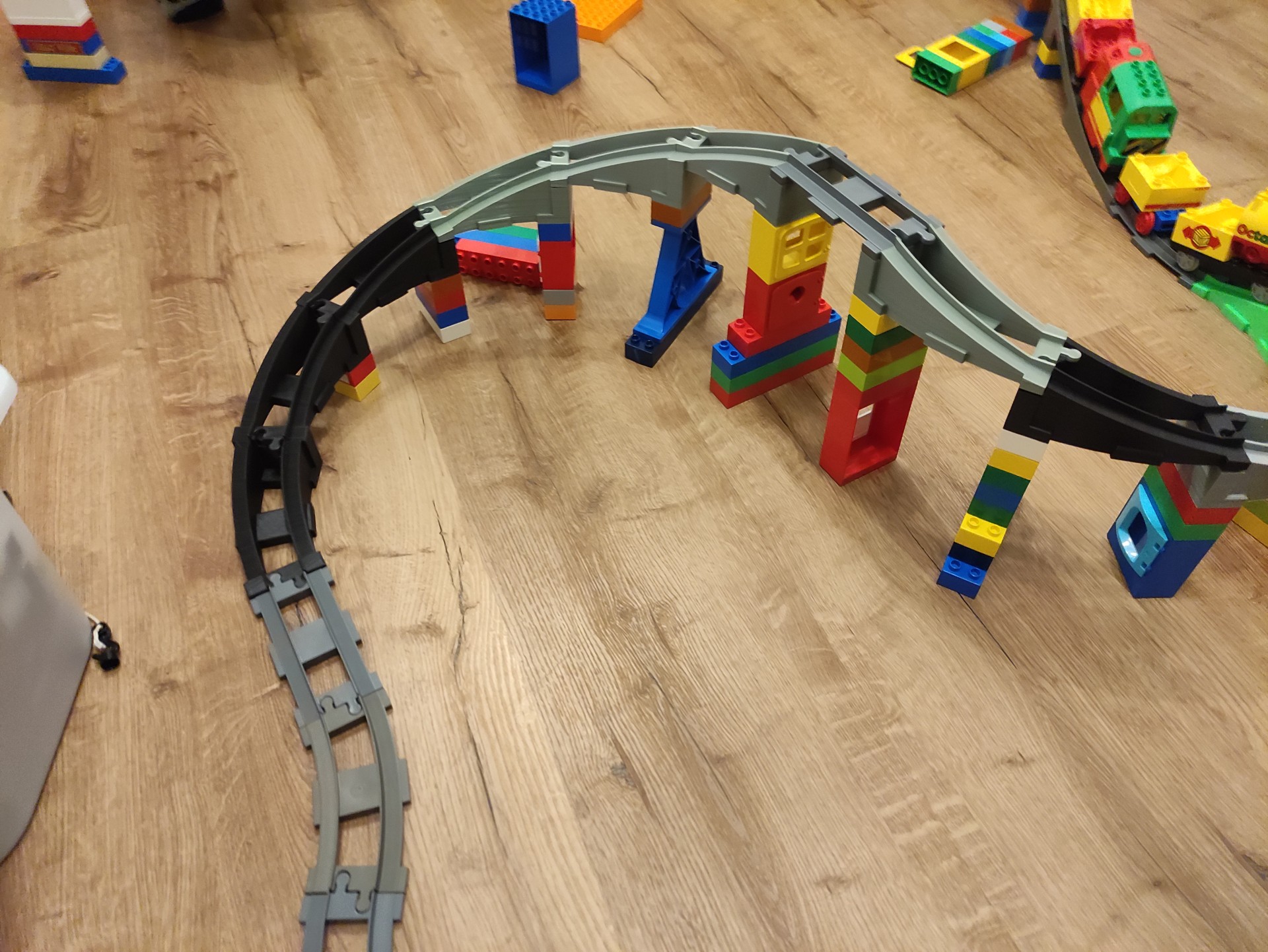 Lego Duplo Bahnschiene / Railroad track