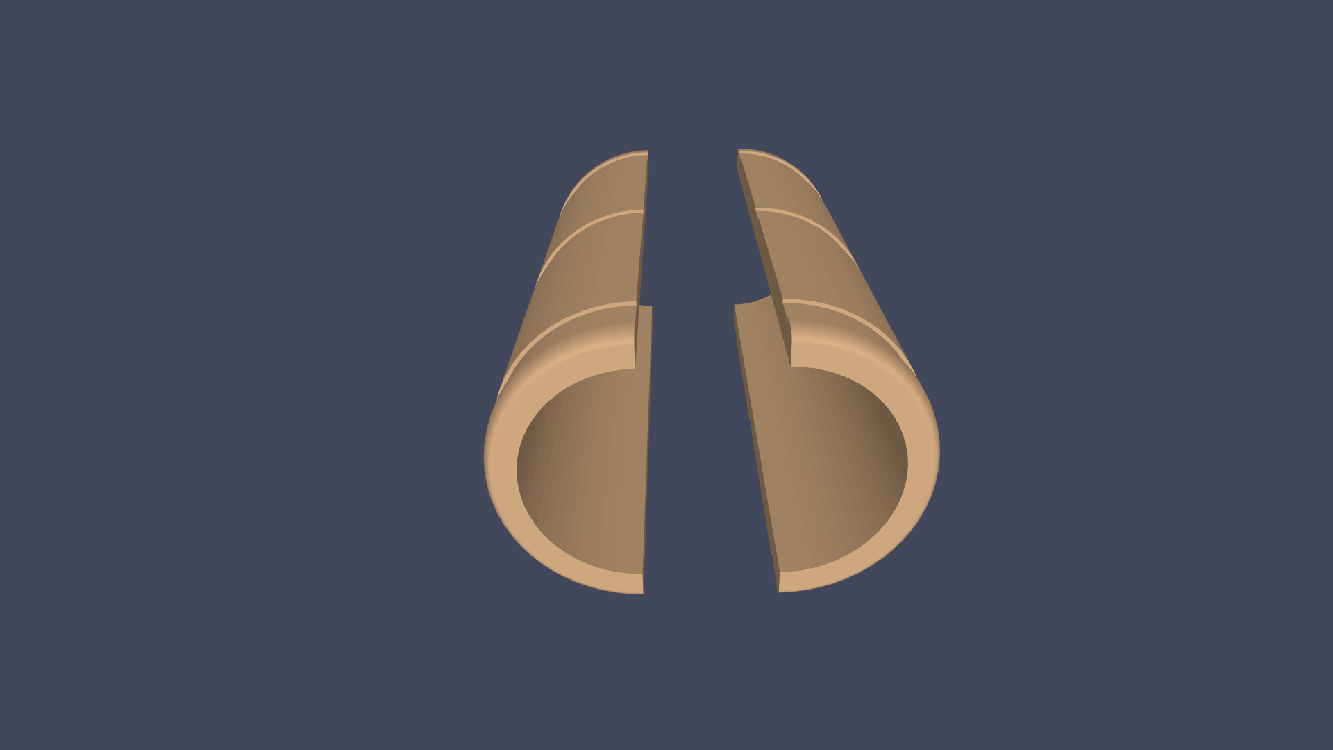 Gas piston cage for office chairs by Mick Caruso Download free STL