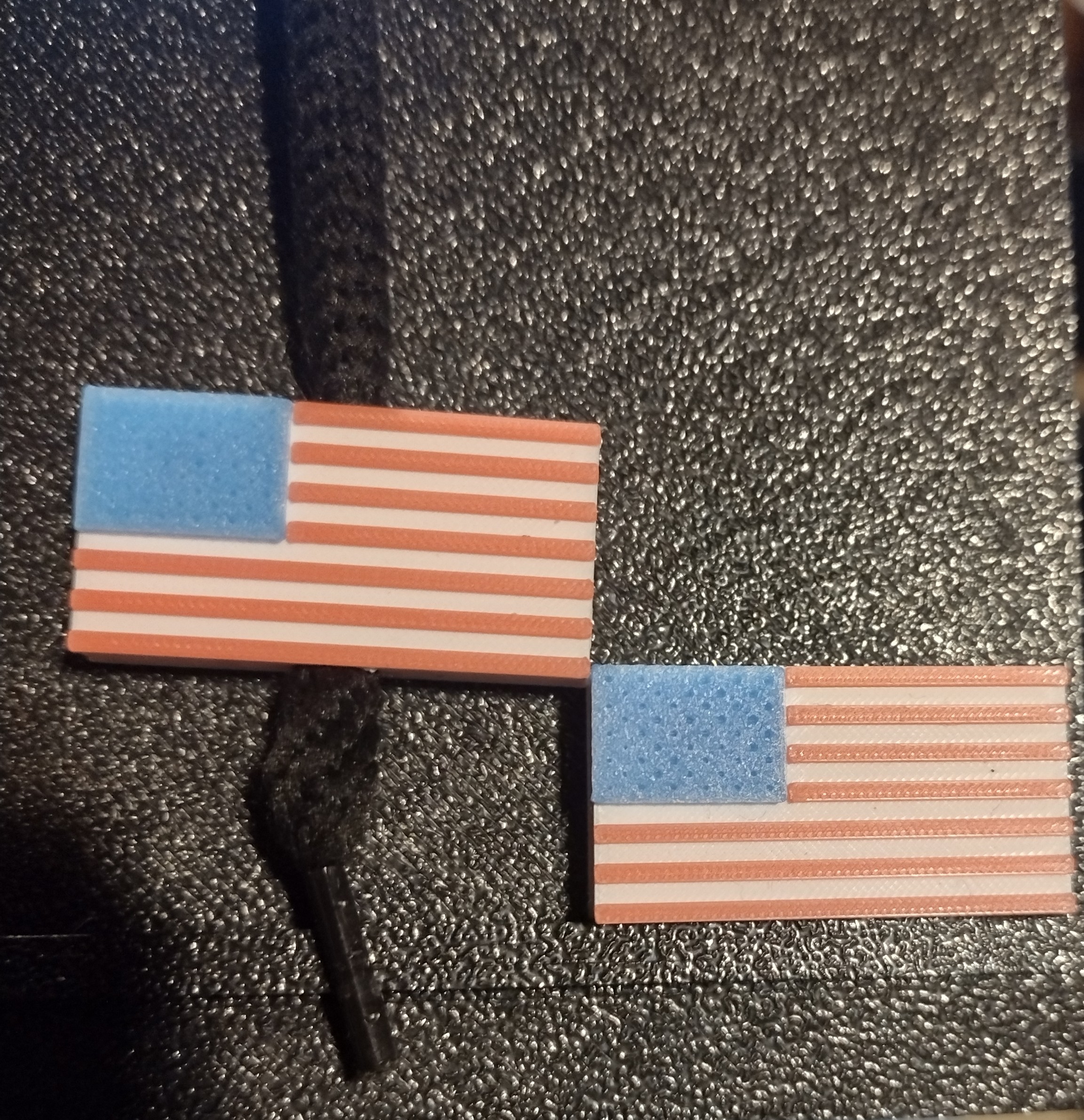 Patriotic US Flag Hoodie Bead