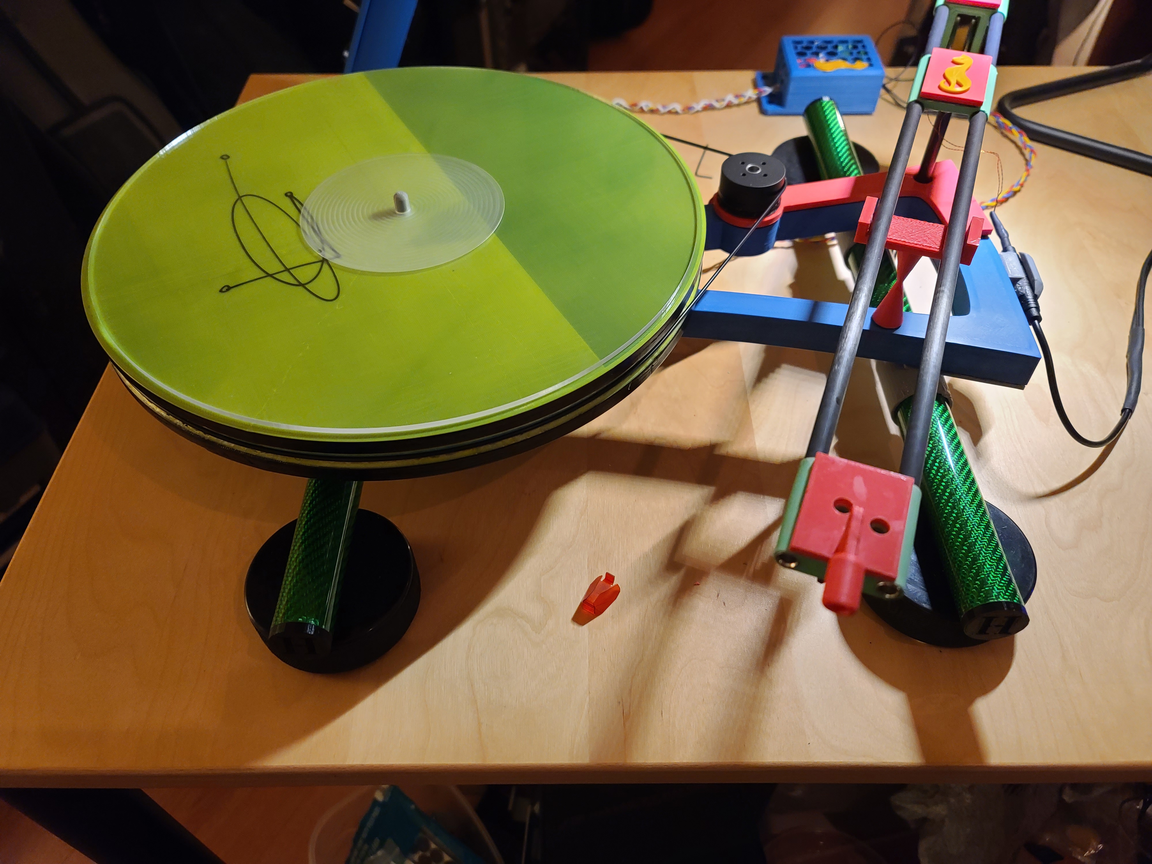 Lil' Pucker 3D Printed Vinyl Turntable
