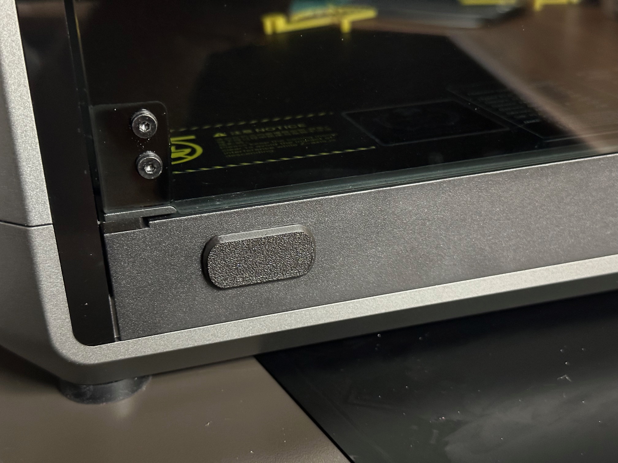 K1/K1 Max USB Dust Cover 3D model thumbnail