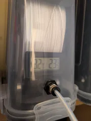 Sealing washer for the PTFE fitting.
