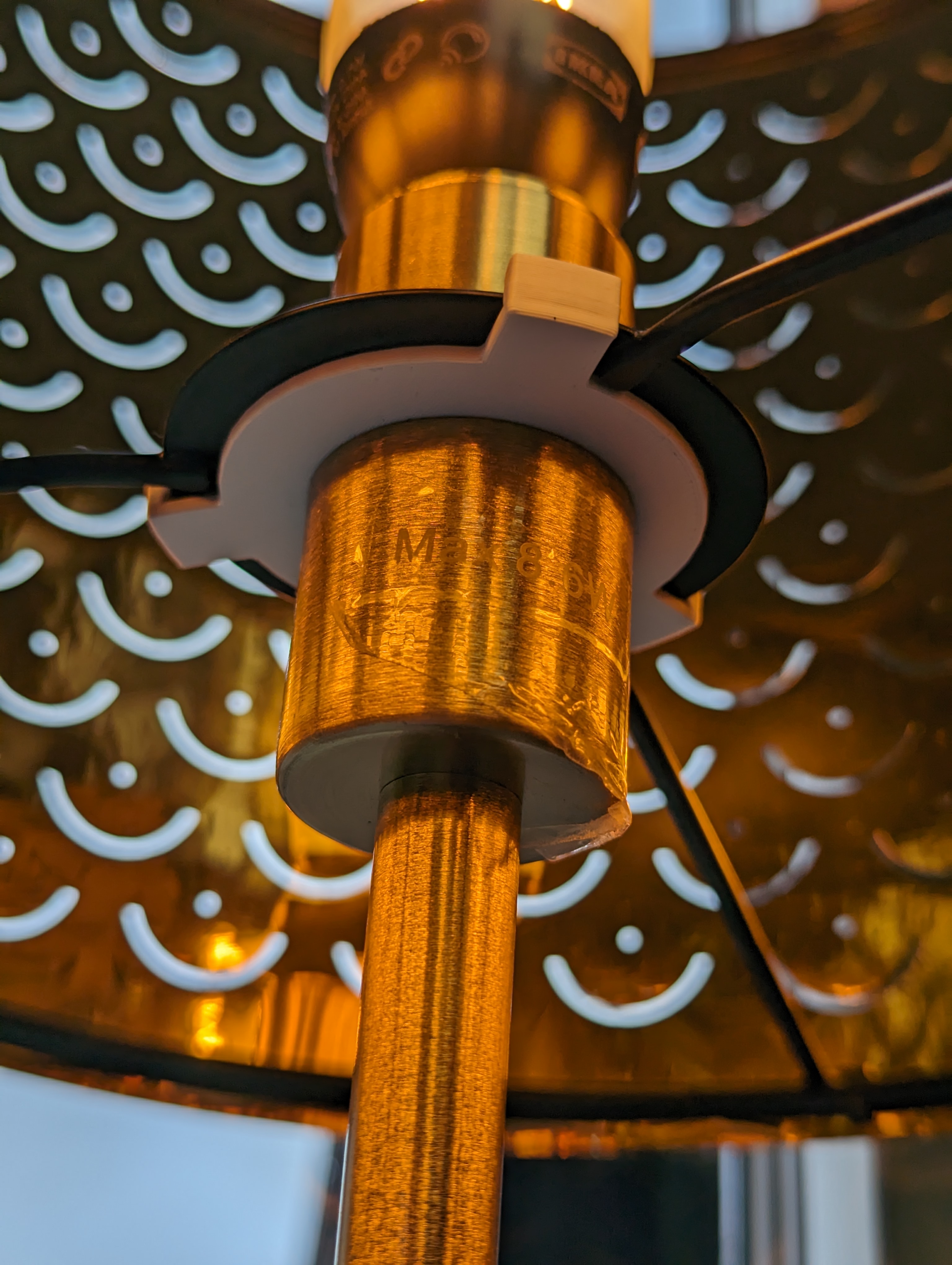 IKEA lamp shade holder