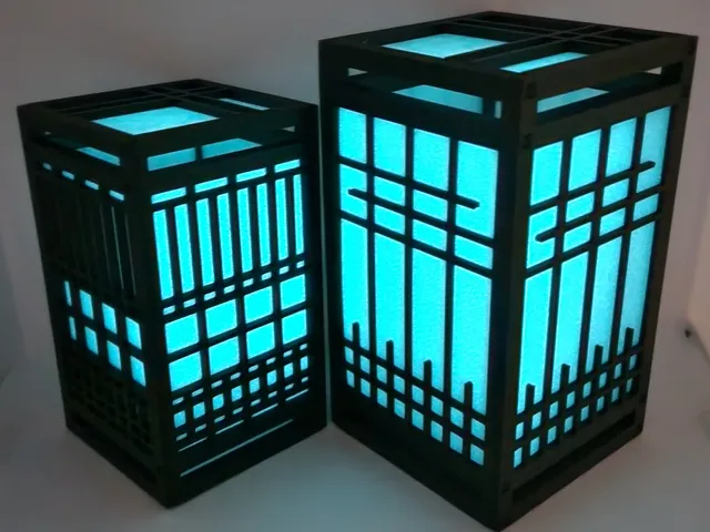 Japanese Kumiko Lanterns
