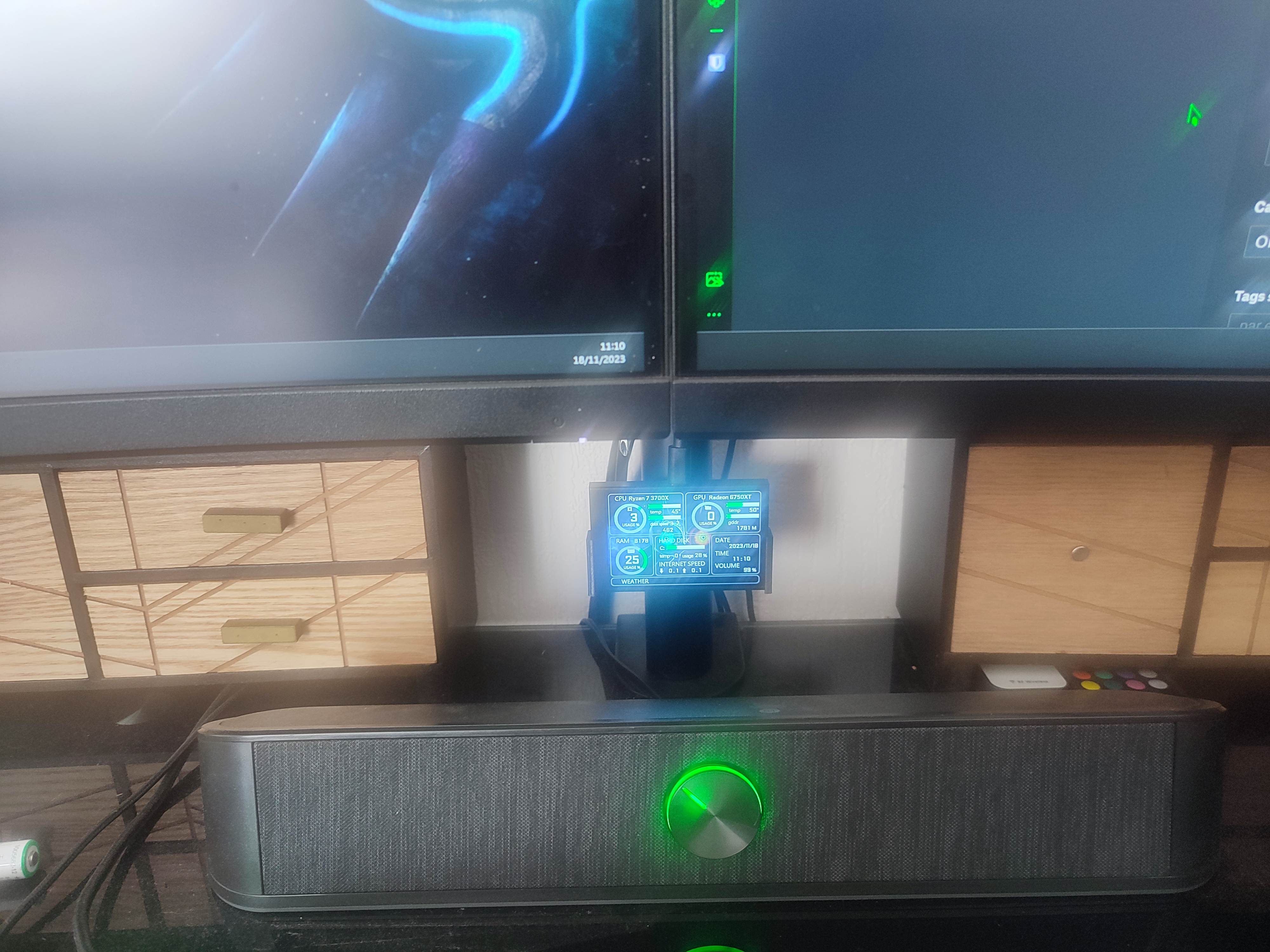 Miniatura 5 do modelo 3D Support écran secondaire 3.5