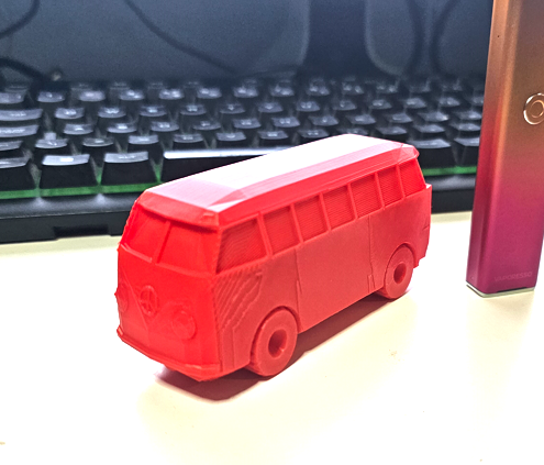 camper van print in place