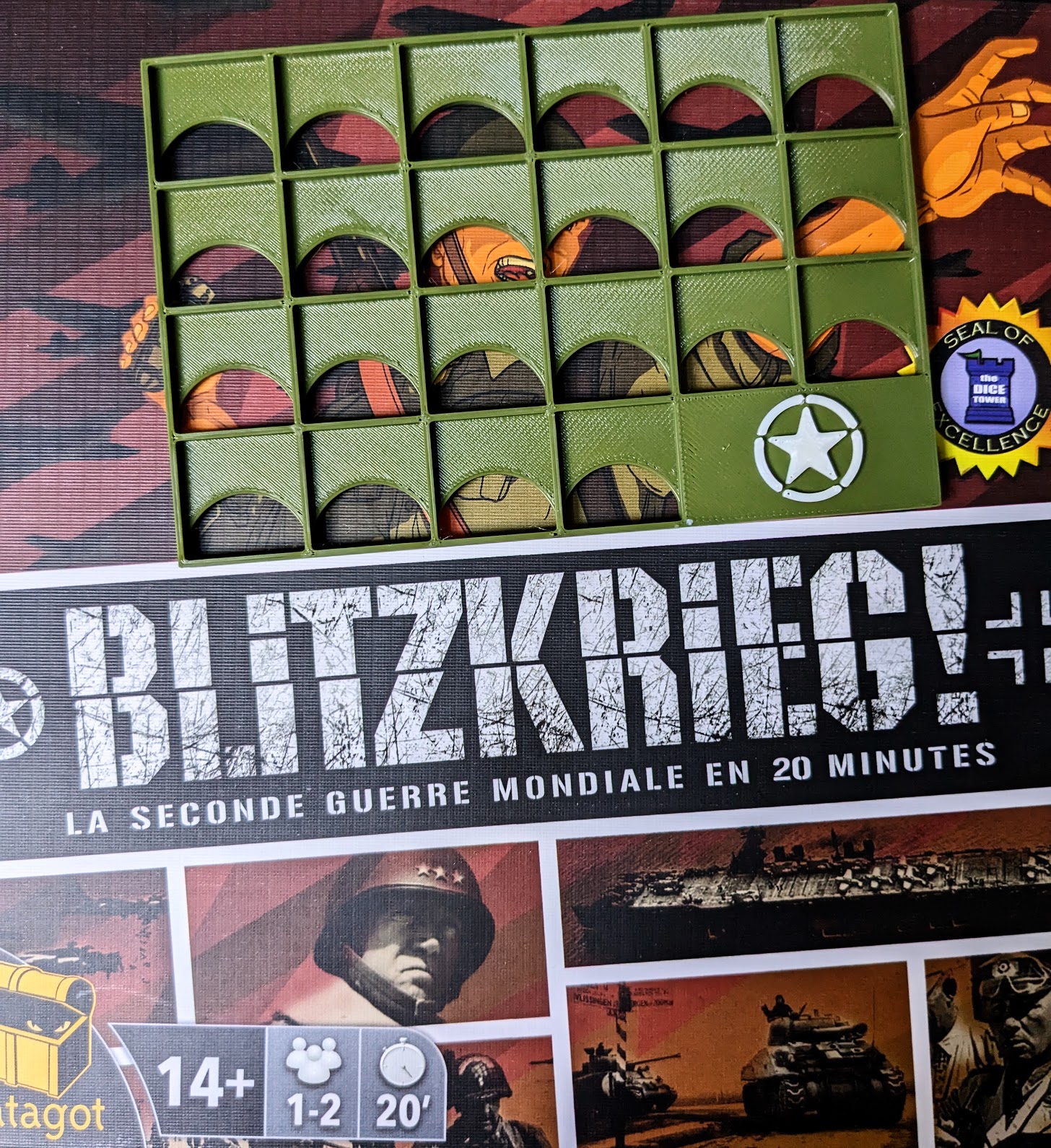 Blitzkrieg Boardgame token holders