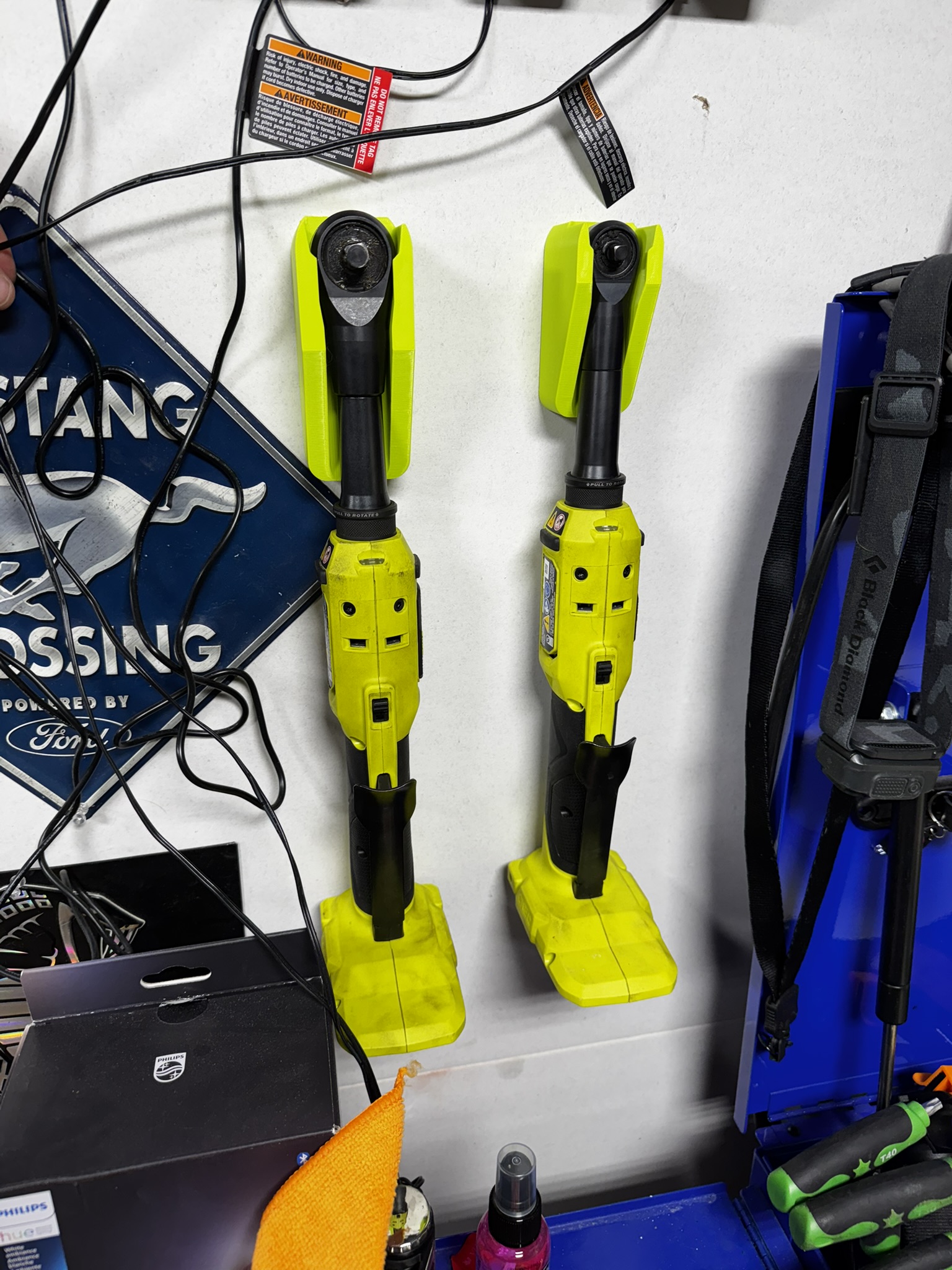 Ryobi Ratchet Wall Mount 3D model