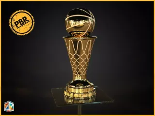 Bill Russell MVP Award of NBA newest Trophy