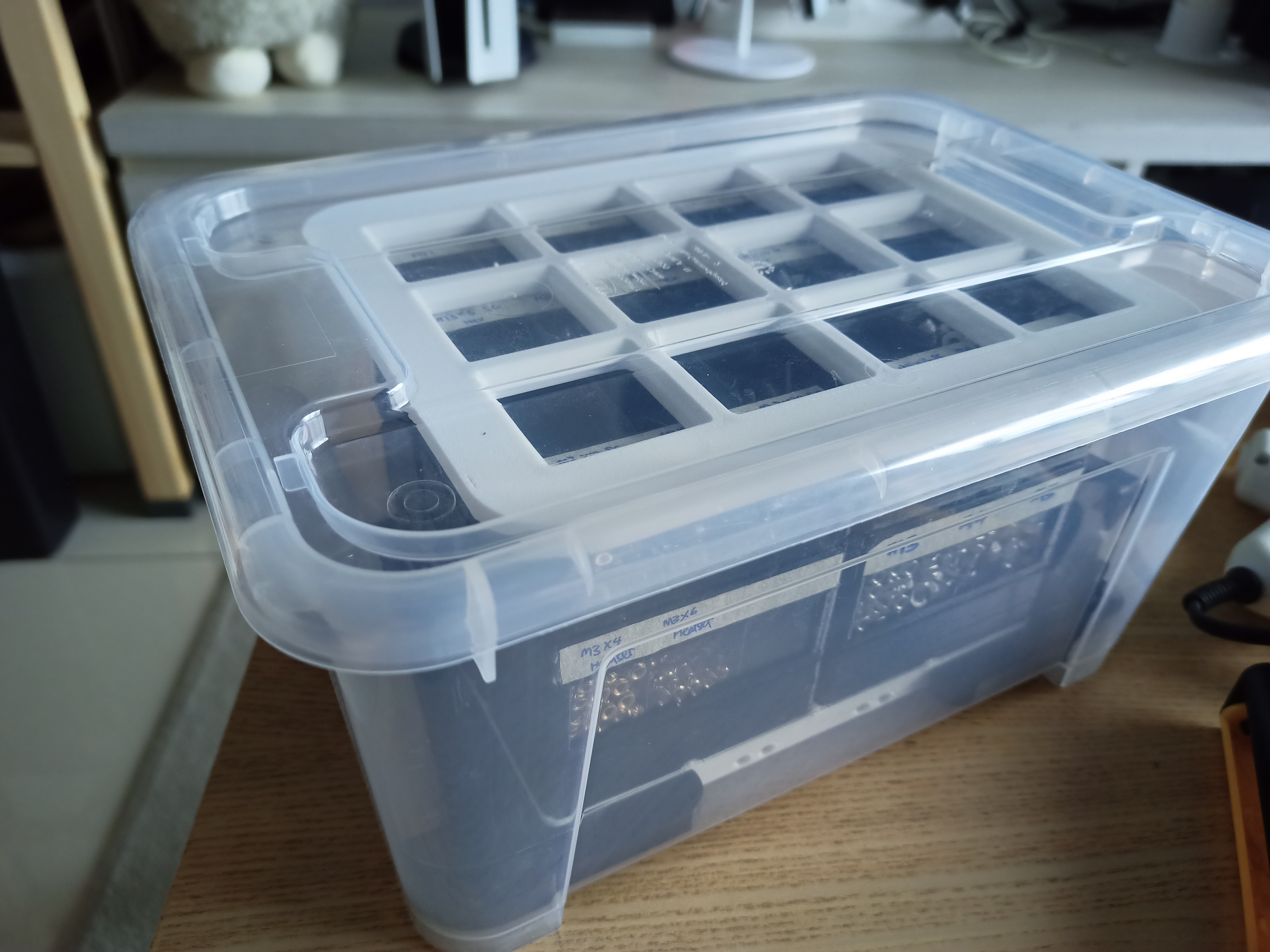 Gridfinity Tray for Ikea Samla 5L