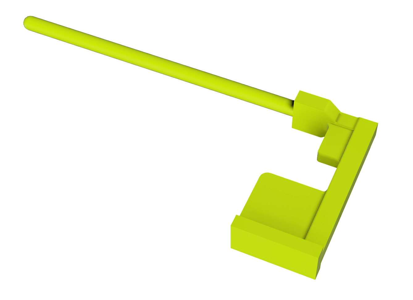 Miniatura 2 do modelo 3D IPSC Safety Flag