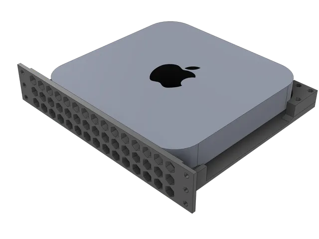 10" 1U Mac mini M2 holder