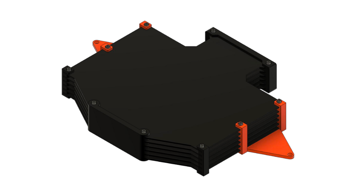 MMU2/MMU2S Buffer Mount Adapter by 3D Sourcerer by 3D Sourcerer