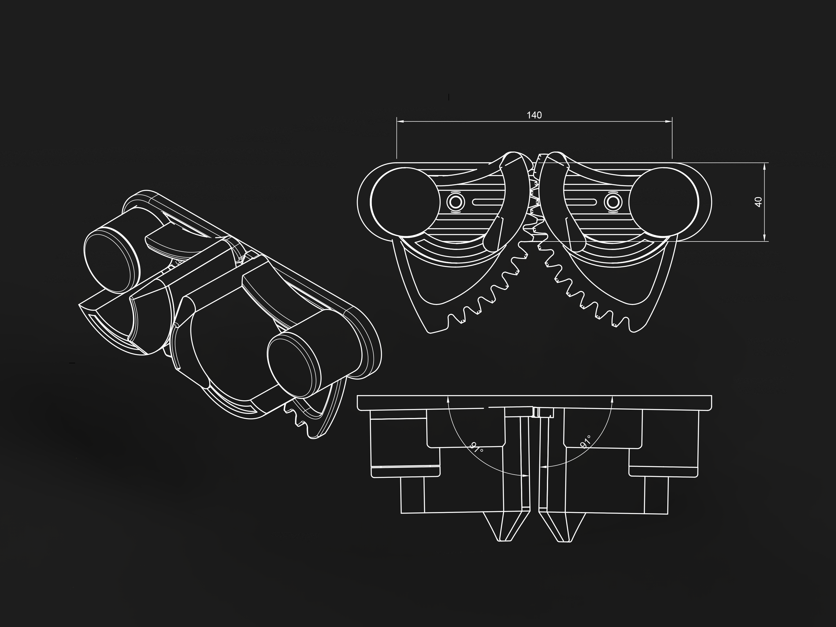 Miniatura 3 do modelo 3D Gravity Ski Holder/Ski Rack (UPDATED)