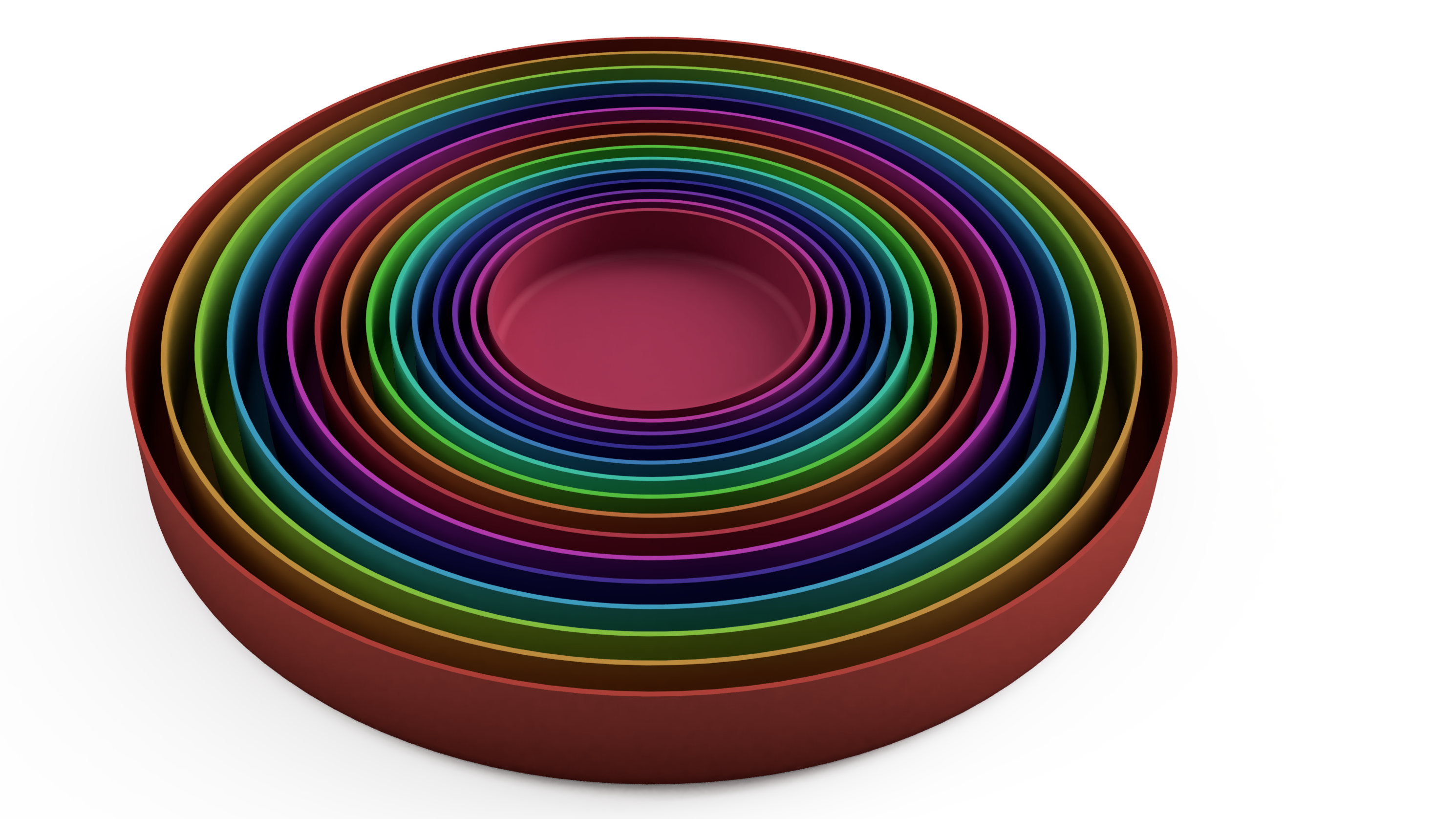 Bowl, plate, tray