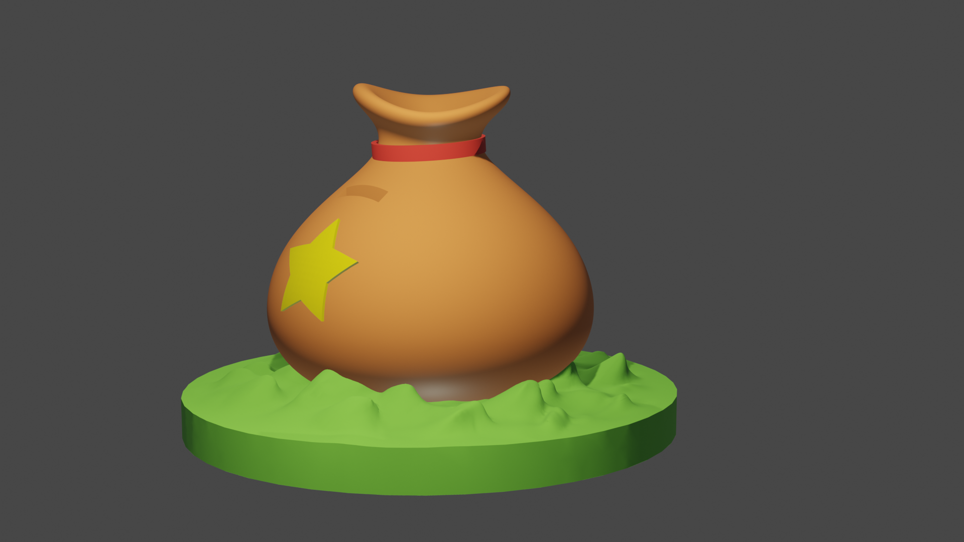 Animal Crossing star bag piggy bank v2 by Mik a Download free STL