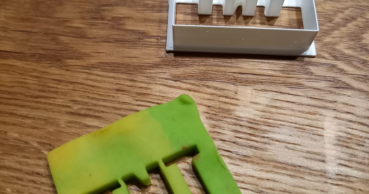 Minecraft style cookie cutter (TNT) by pzeleny | Download free STL ...