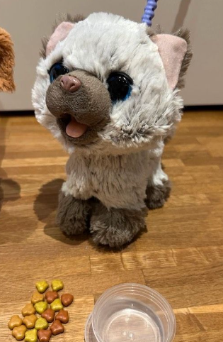 FurReal Hasbro Friends - C1156EU4 - Kami -> Futter (Spielzeug Katzen Futter)