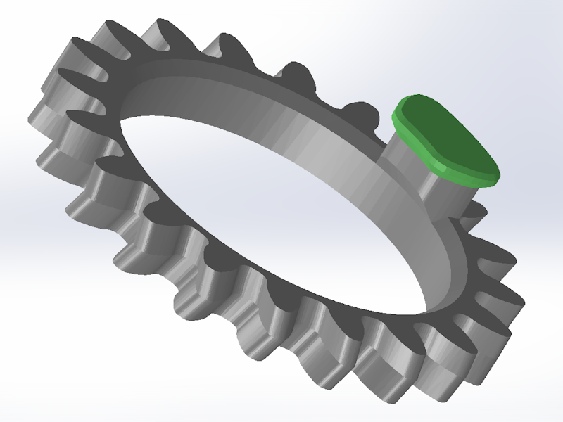 Improved Sun Gear for Planetary Gear Light Switch Cover