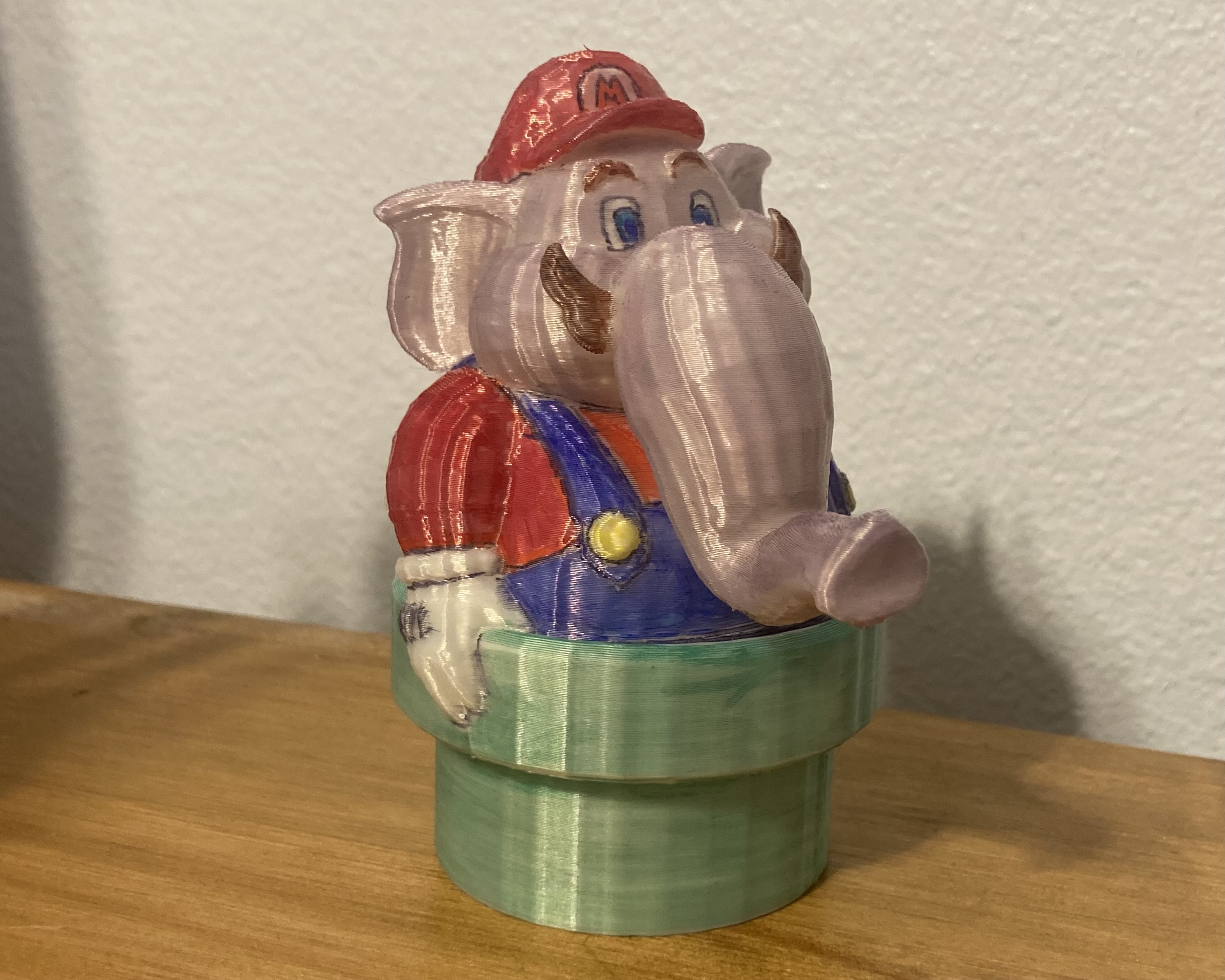 STL file Elephant Super Mario figure - Super Mario Bros Wonder 🐘・3D  printer model to download・Cults