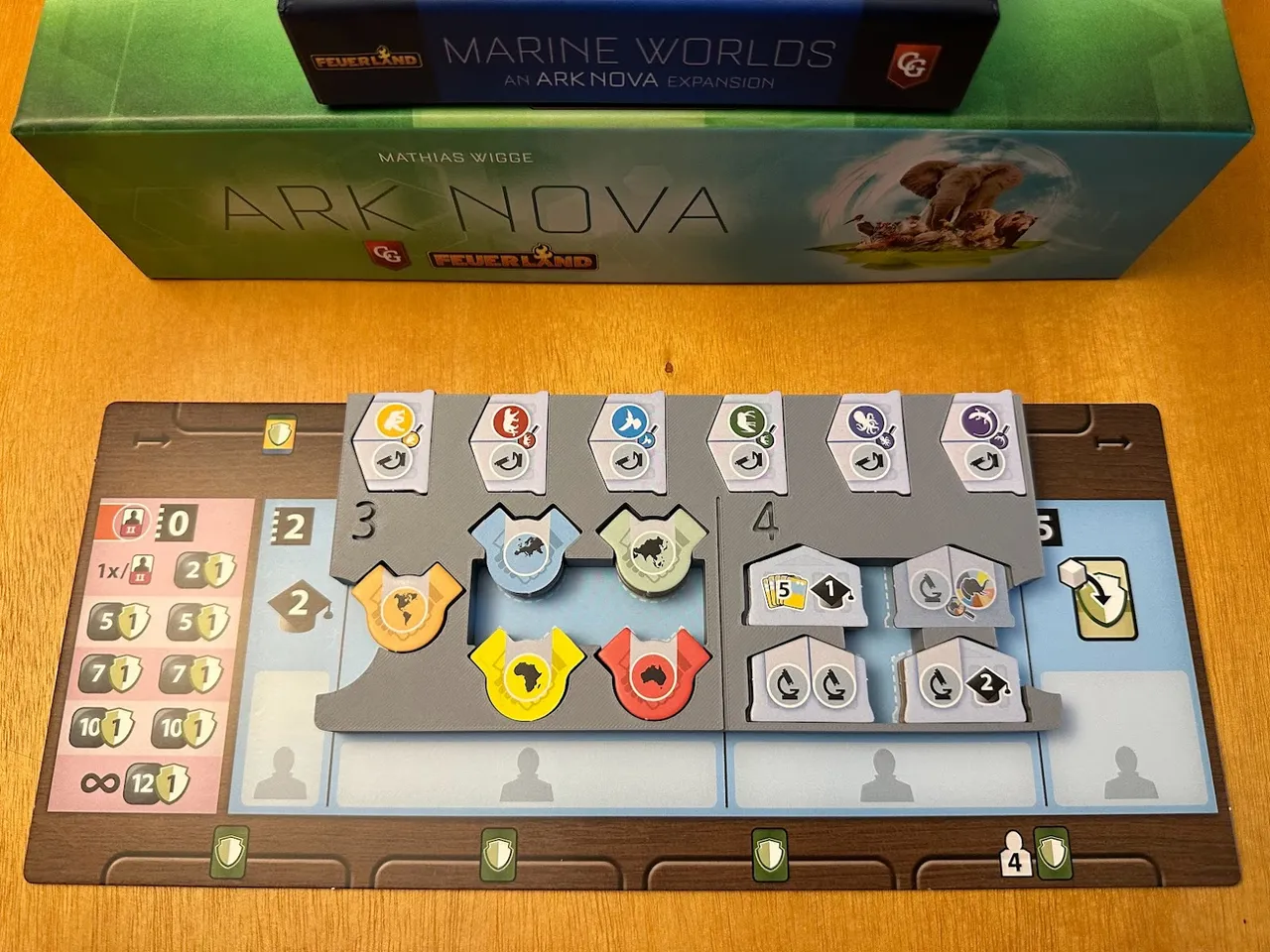 Ark Nova and Marine Worlds insert by Hextra | Download free STL 