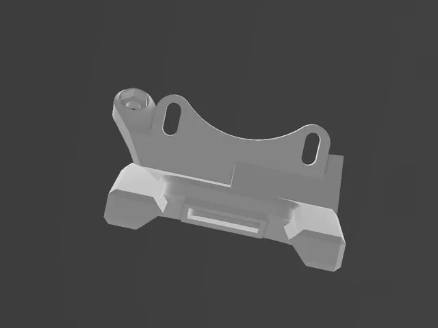 Fan duct adjustable for Low Profile Hotend Fan Shroud, Magnetic Mount