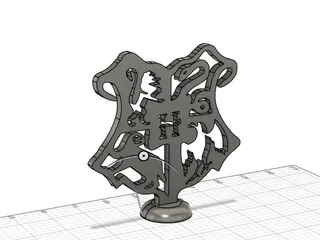 Hogwarts Christmas Tree Topper by Oliver B. Download free STL model