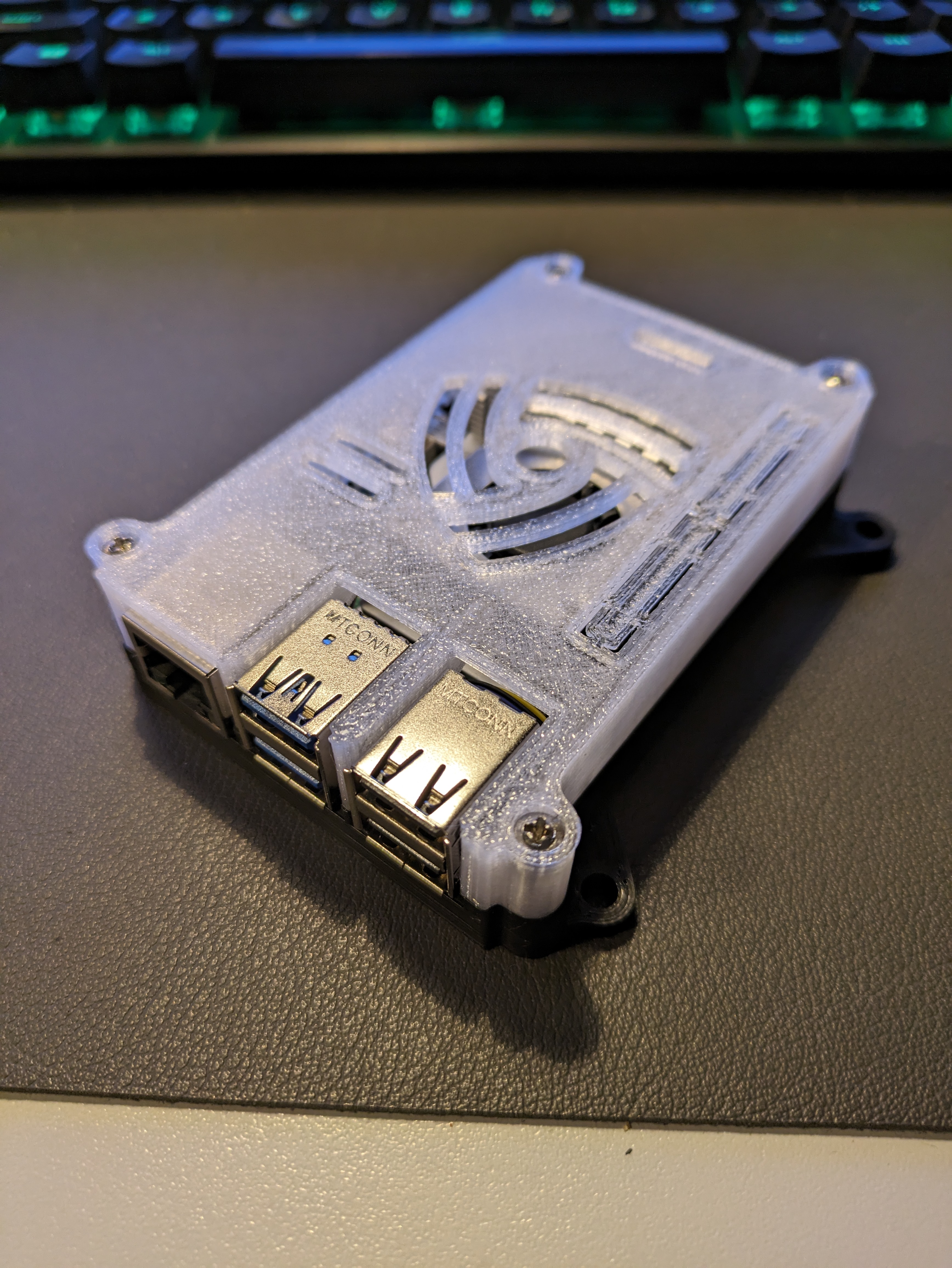 Miniatura 2 do modelo 3D Raspberry Pi 5 case