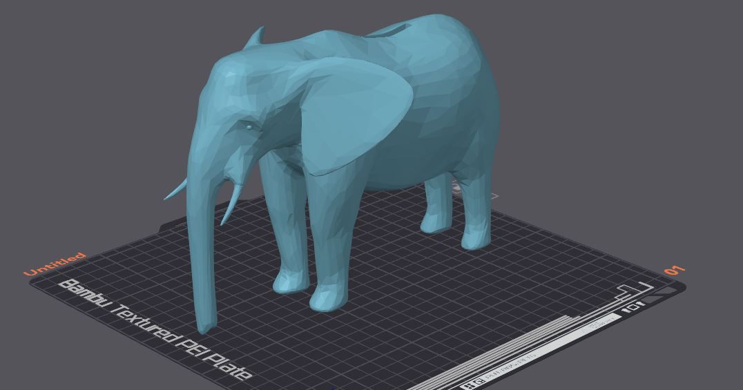 Elephant Piggy Bank by Jow | Download free STL model | Printables.com