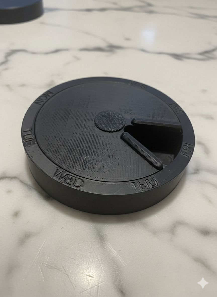 7-Day Rotating Pill Organizer
