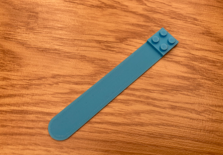 Lego-compatible bookmarks by day2print | Download free STL model ...