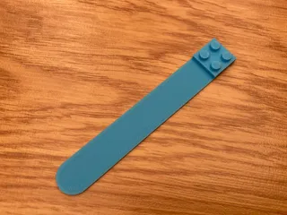 Lego-compatible bookmarks by day2print | Download free STL model ...