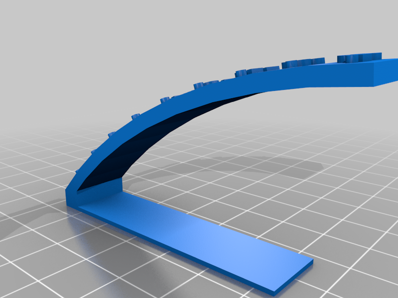 Overhang Angle Test 4570/85 deg by Yordan Download free STL model Overhang Angle Test 4570/85 deg by Yordan Download free STL model