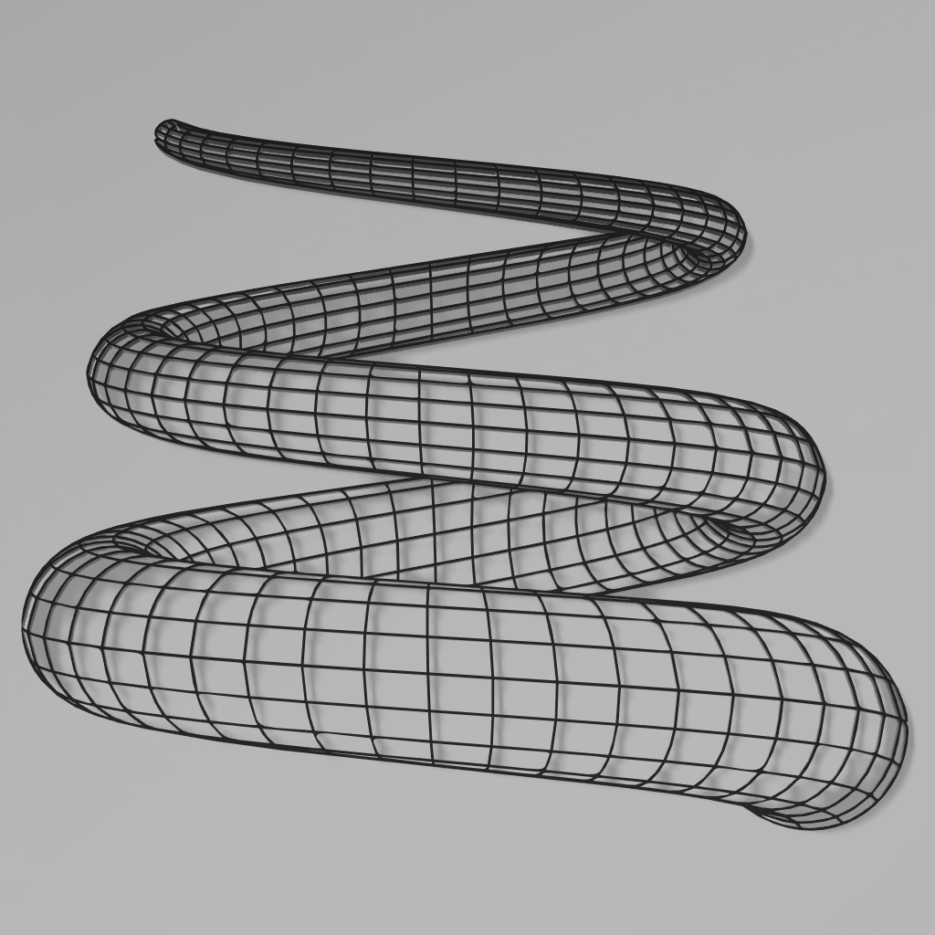 Miniatura 12 do modelo 3D Abstract Wireframes - 15 different shapes!
