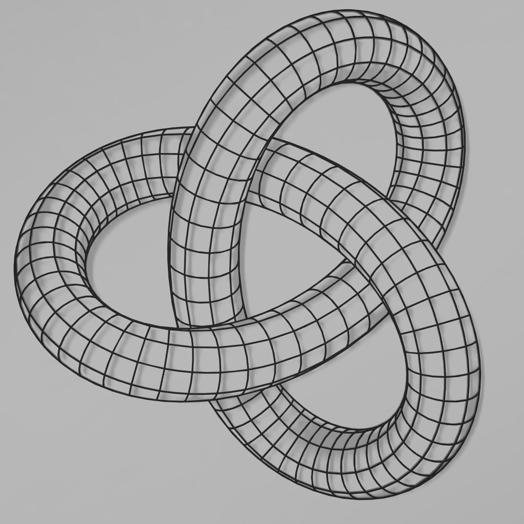 Miniatura 14 do modelo 3D Abstract Wireframes - 15 different shapes!