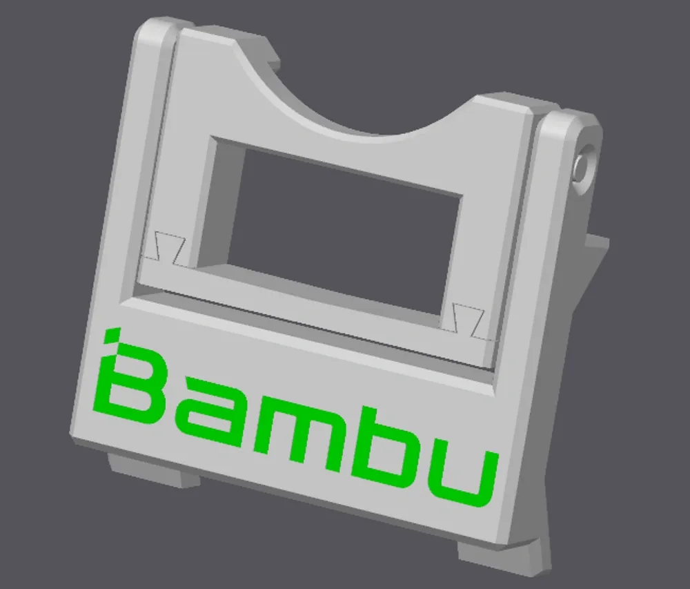 Bambu Top Glass Riser Hinge by KenPrint3D | Download free STL model ...