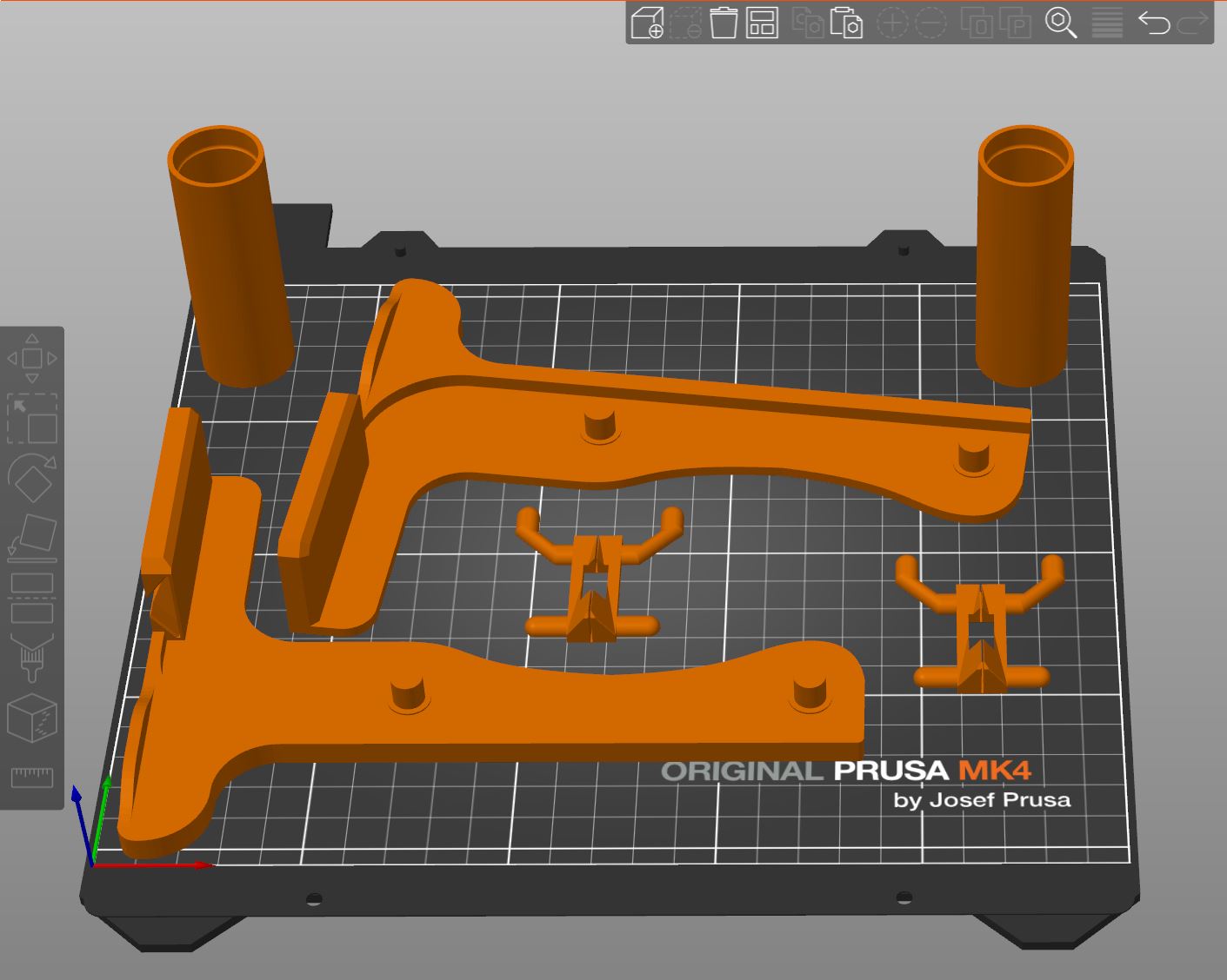 The Ultimate Simple Pegboard Spool Holder by colin725 Download free STL model