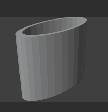 Oval Vase