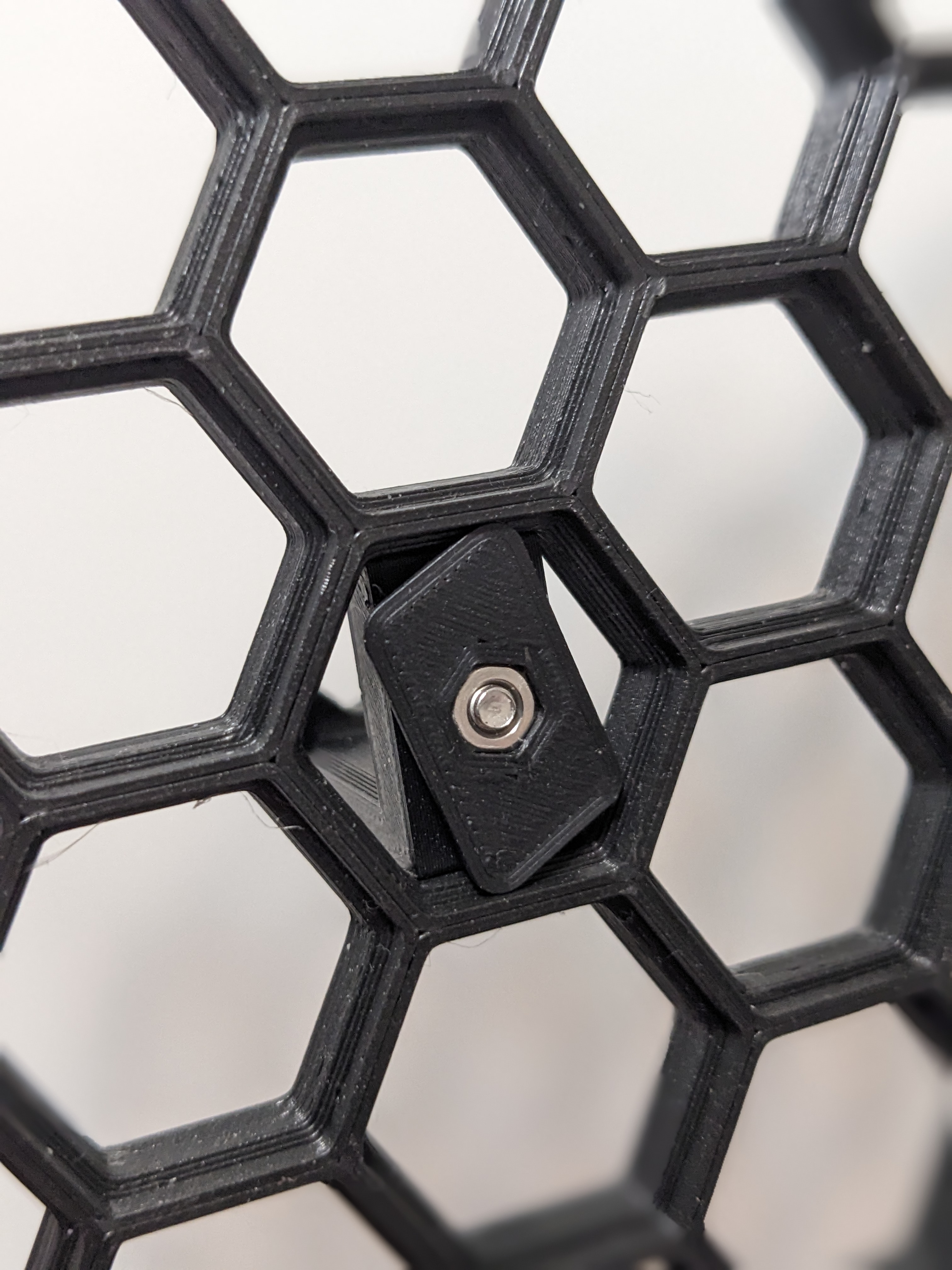 Honeycomb Storage Wall T-nut system