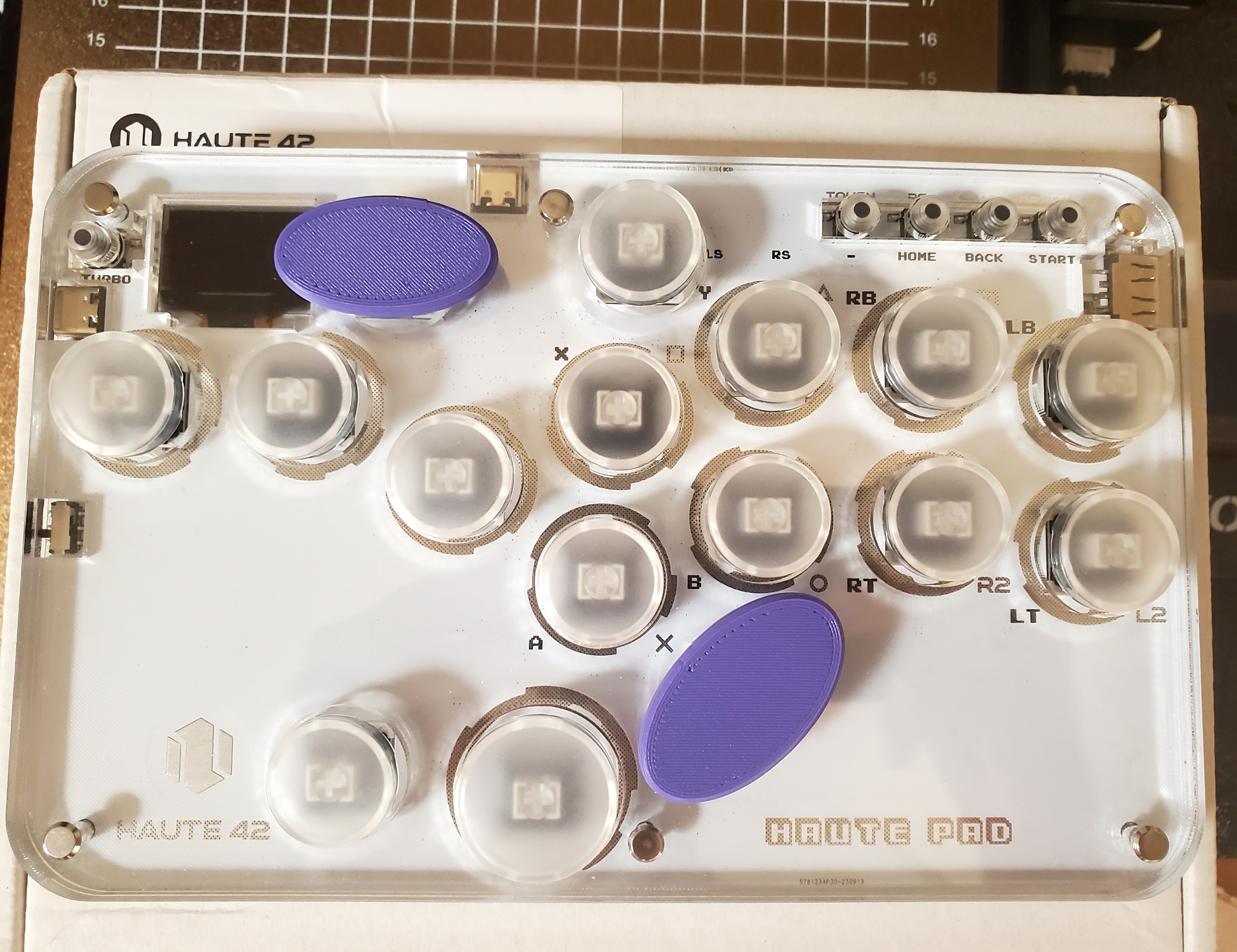 Haute 42/hitbox oval parametric mx keycap