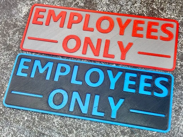 Employees Only Sigh