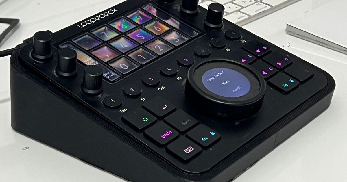 Loupedeck CT stable stand by Yaniv Gabay Download free STL model