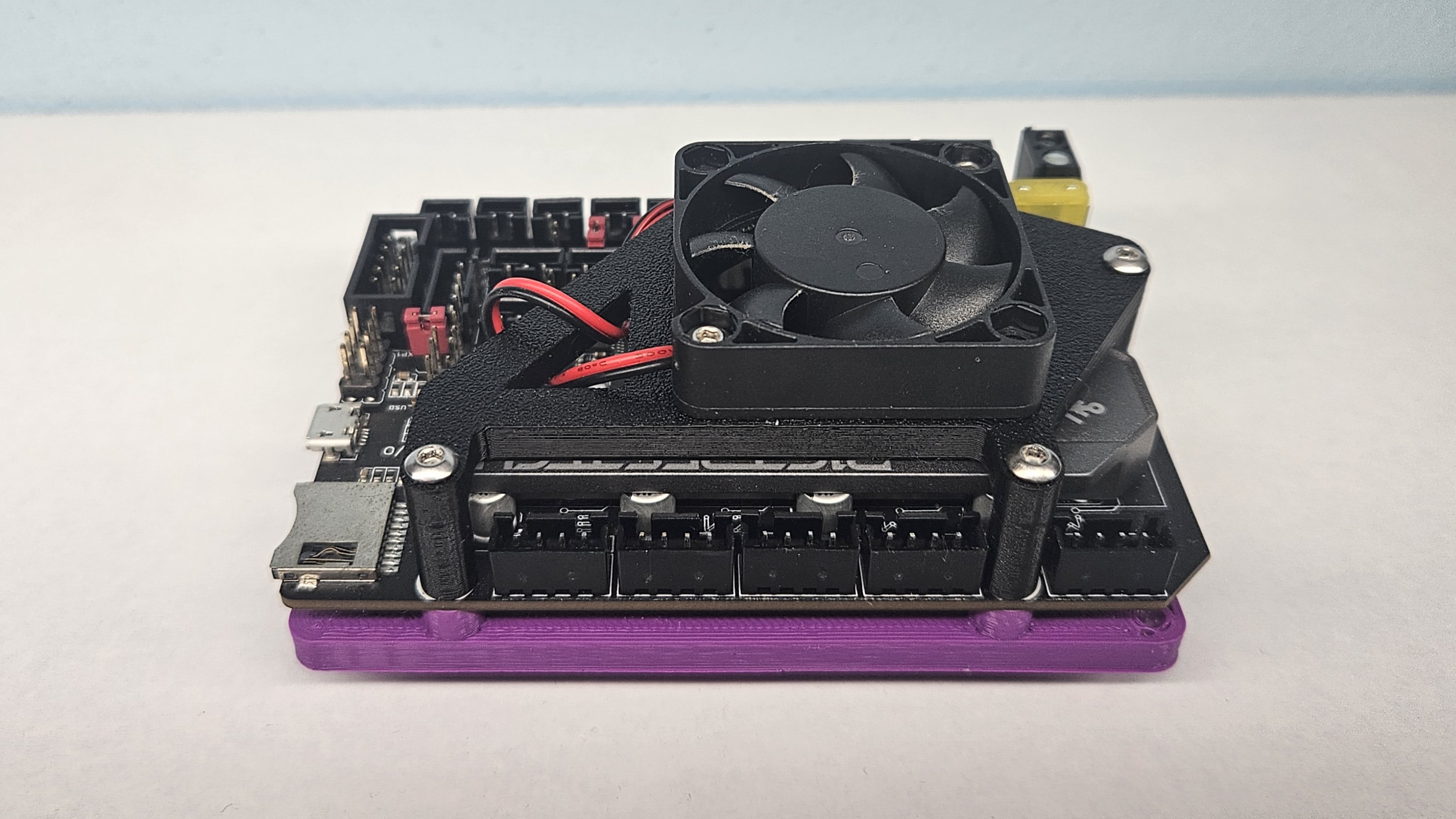 Skr Mini E3 V3 Fan Mount.