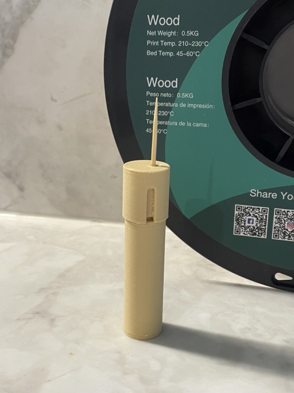 Travel Toothpick Dispenser by XeriSystems Download free STL model